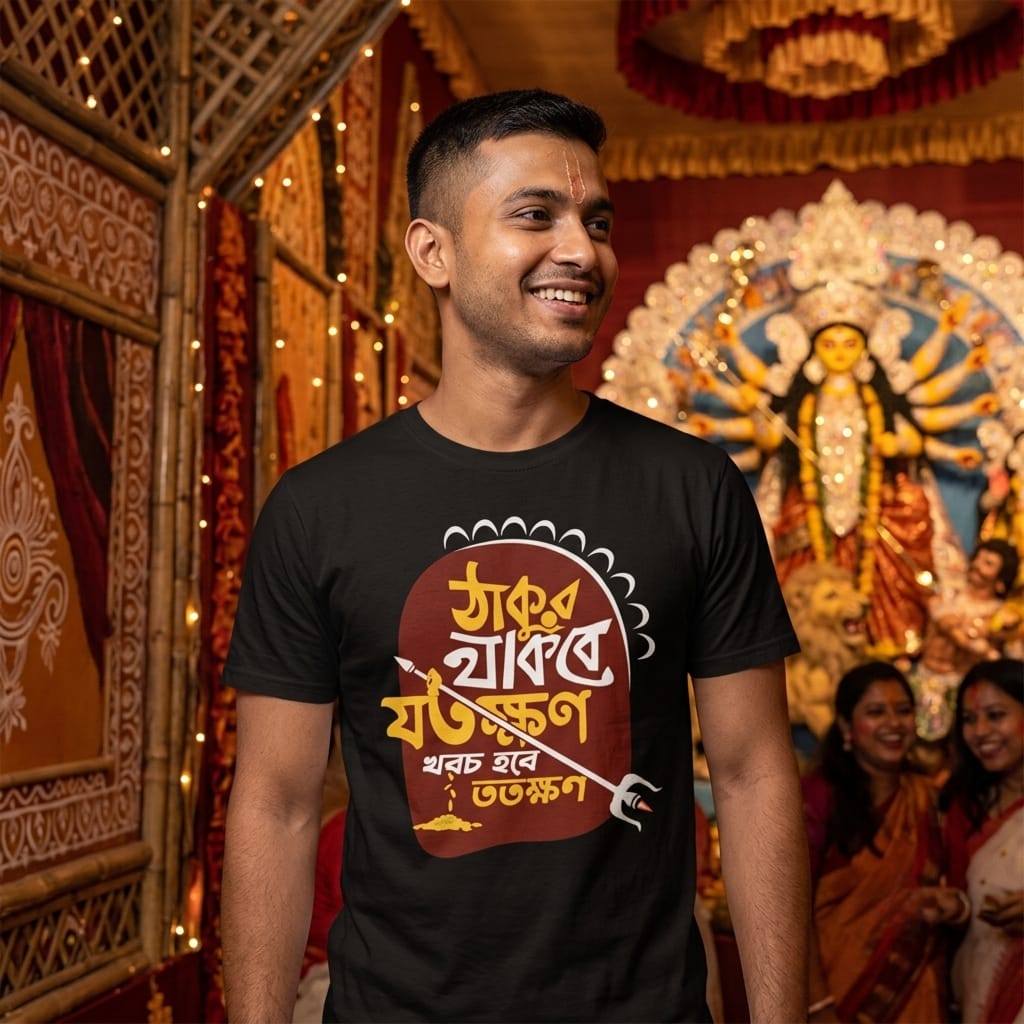 Thakur Thakbe Jotokkhon T-Shirt