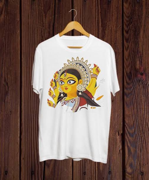Traditional Durga Art T-Shirt